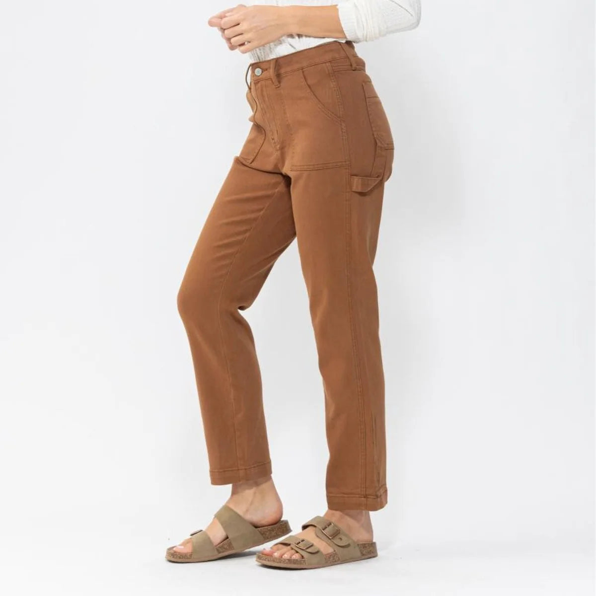 Judy Blue Utility Slim Straight Jean