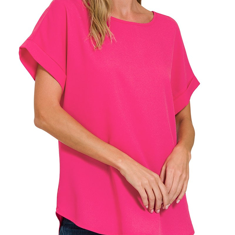 Boat Neck Blouse