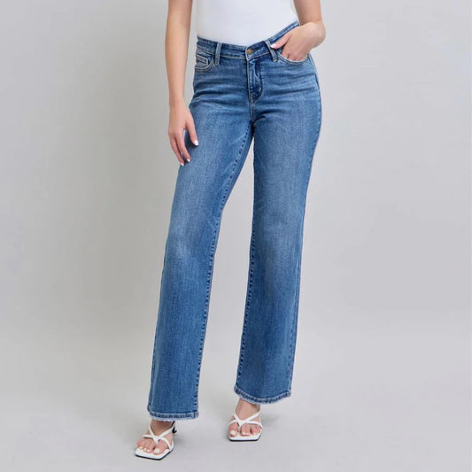 Judy Blue V for Vintage Straight Leg Jean