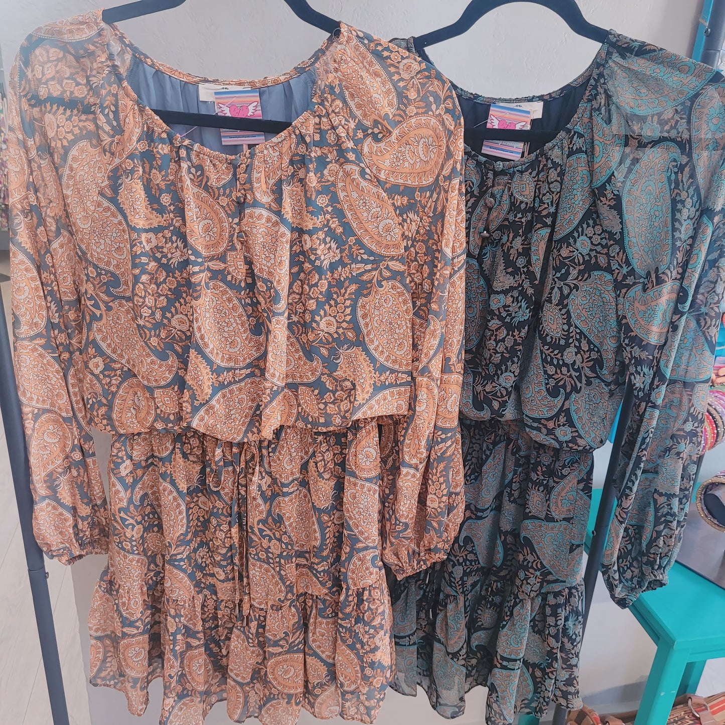 Sweet Autumn Pattern Dress