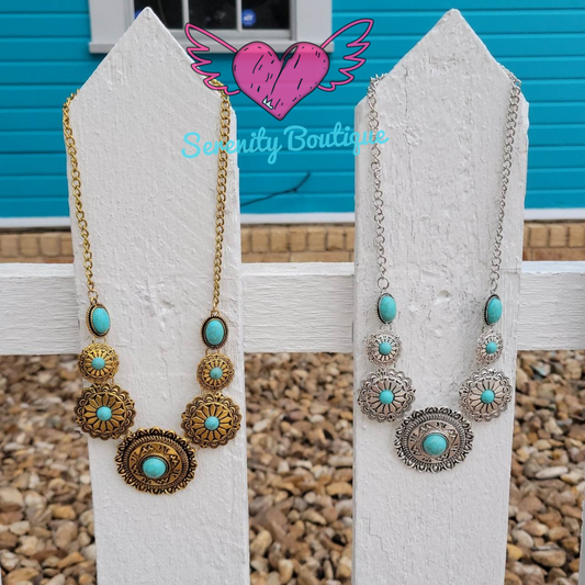 Vintage Cowgirl Necklace