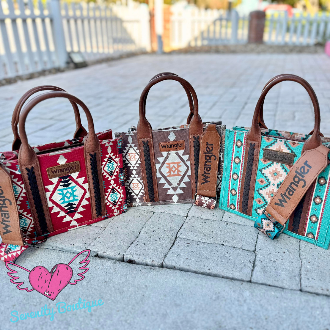 Wrangler Allover Aztec Tote