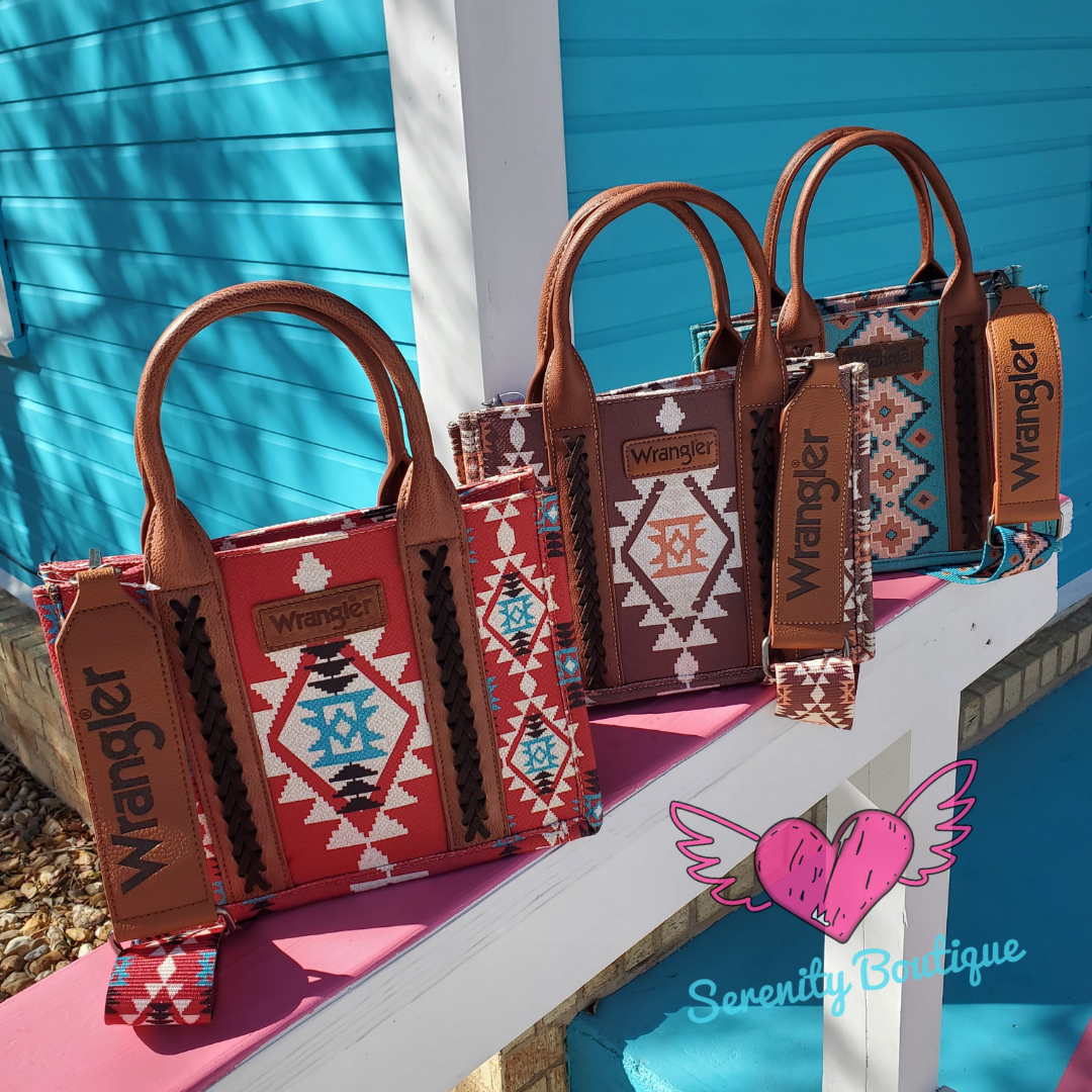 Wrangler Allover Aztec Tote