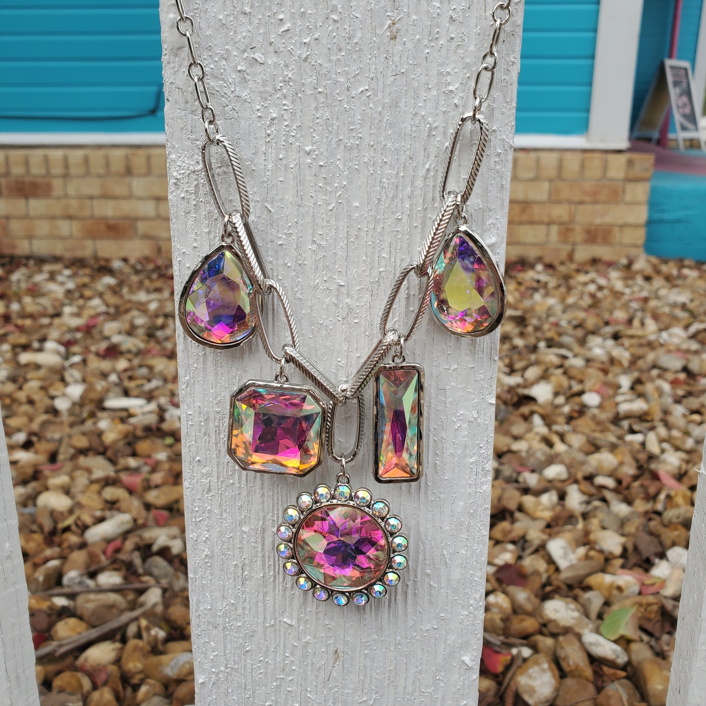 One and Only Rhinestone Necklace
