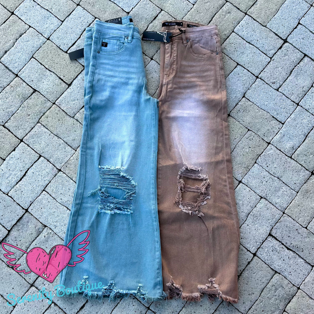 So Vintage Cropped Flare Jean
