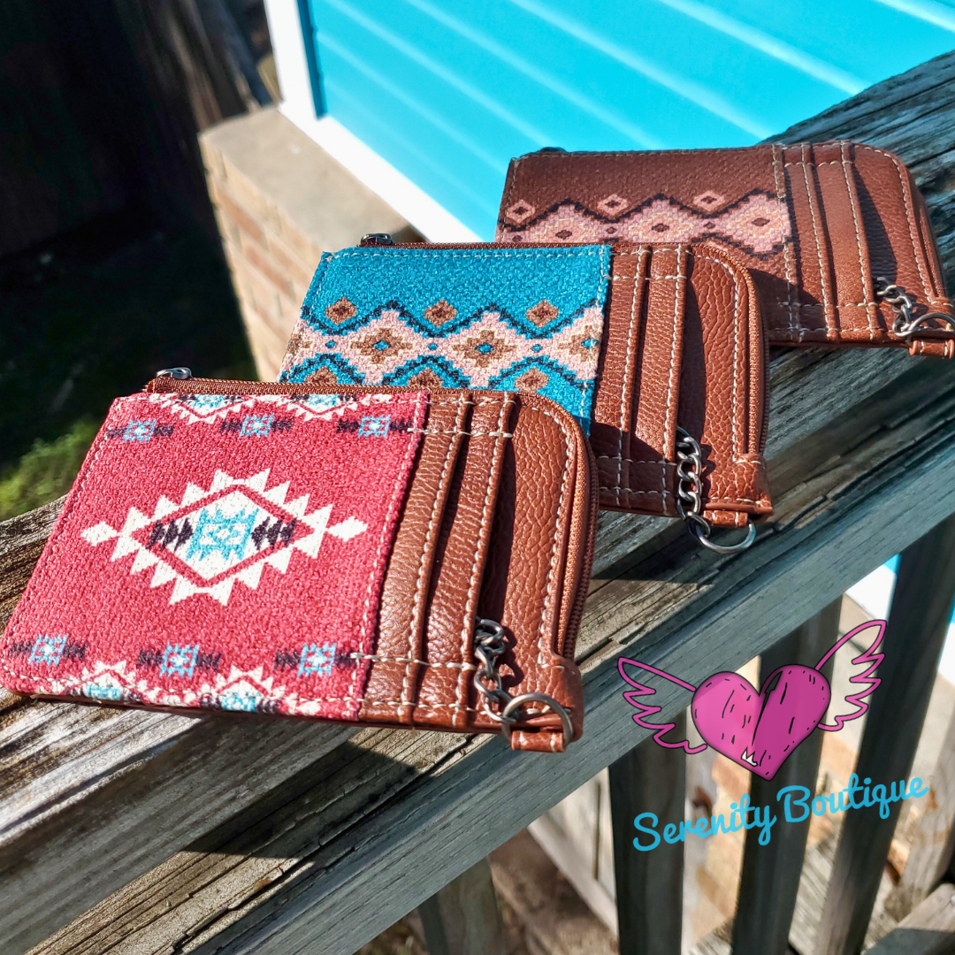 Wrangler Zip Card Case Wallet