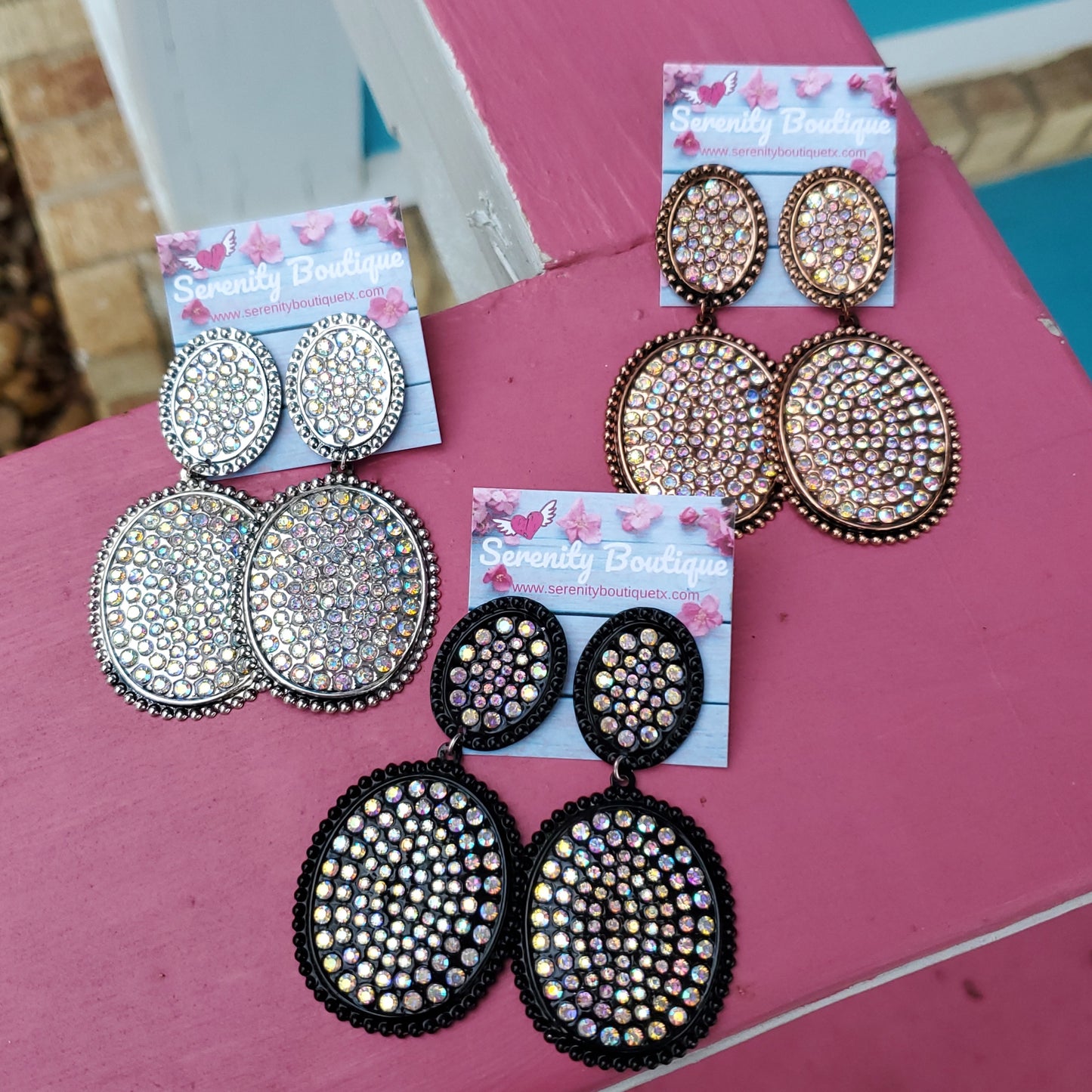 Bling Country Earrings