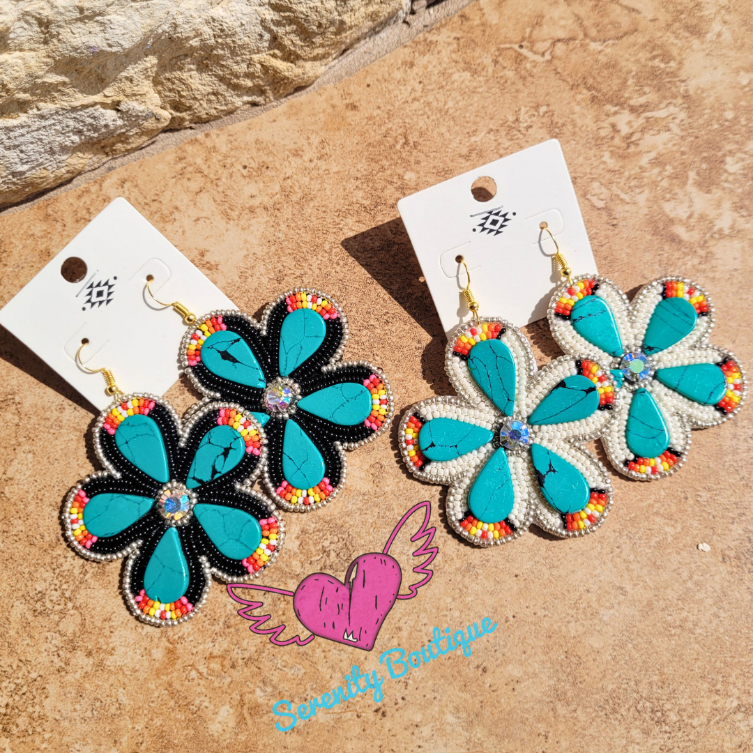 Native Flowers Earrings