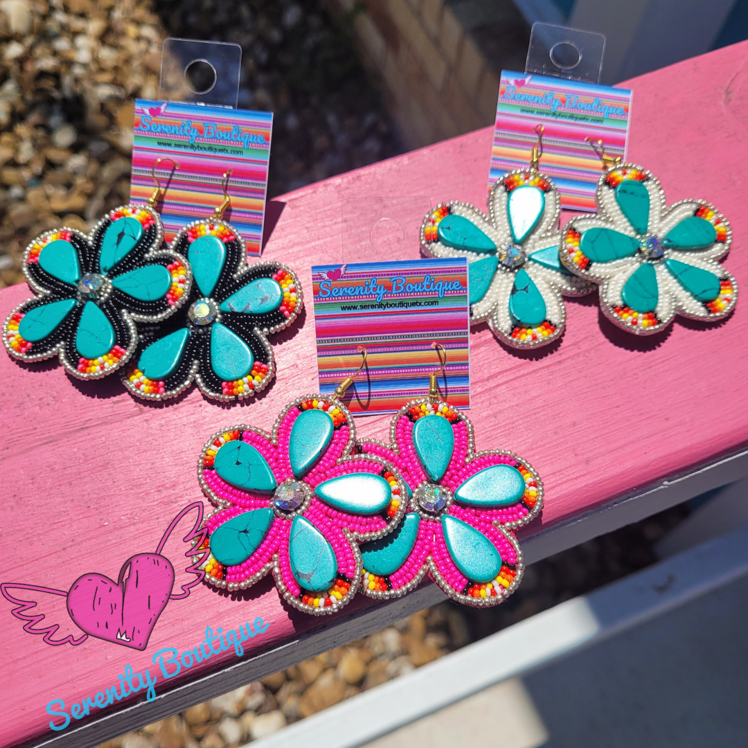 Native Flowers Earrings