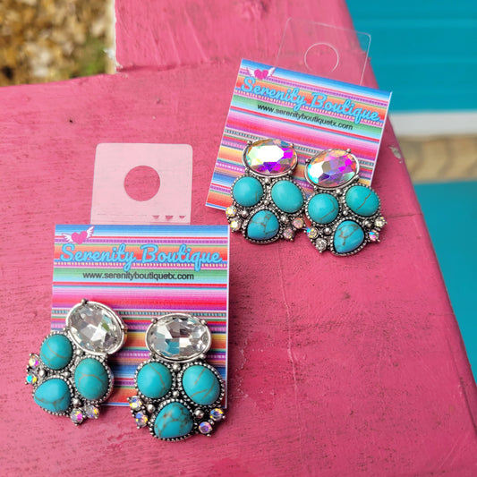 Country Cluster Studs