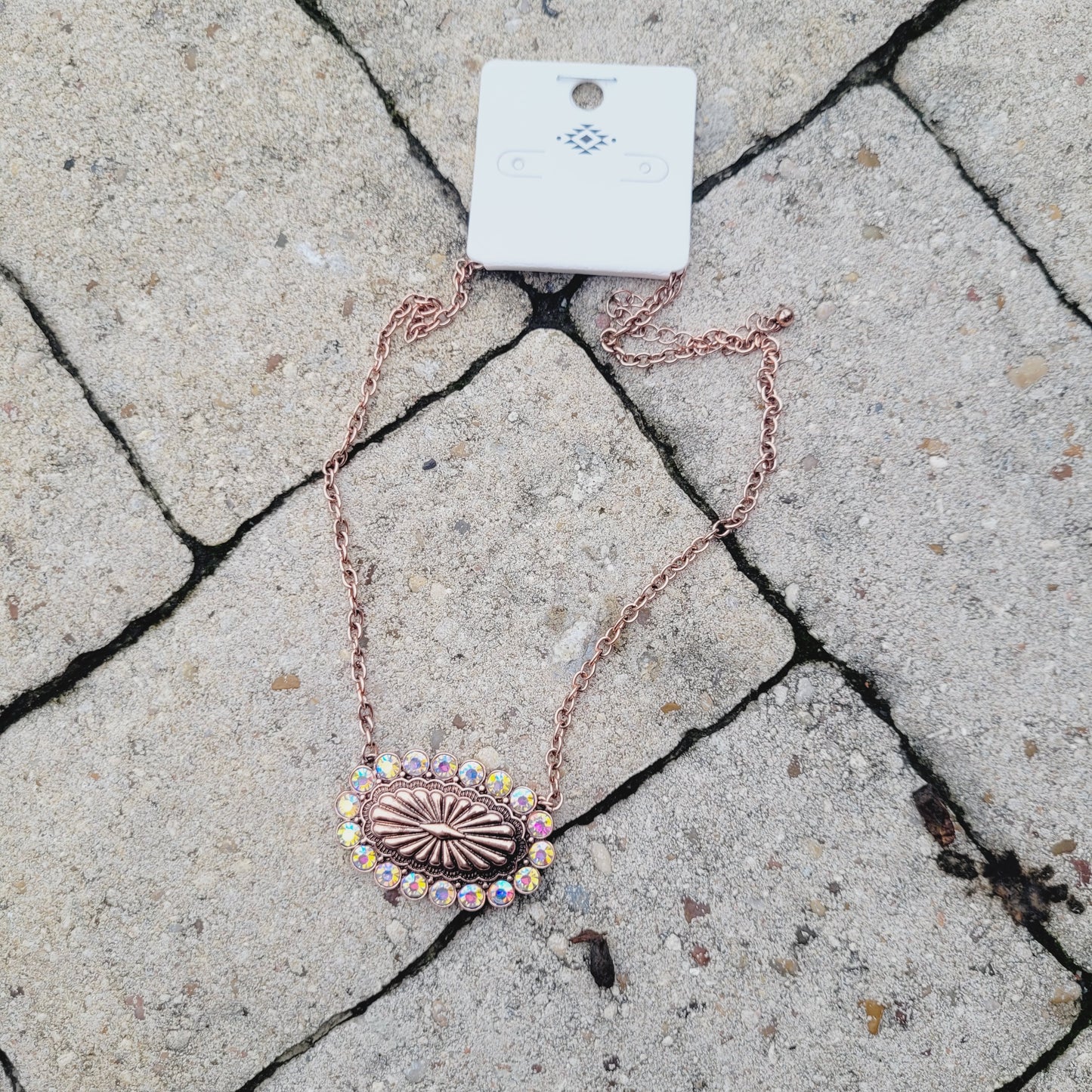Concho Out Necklace