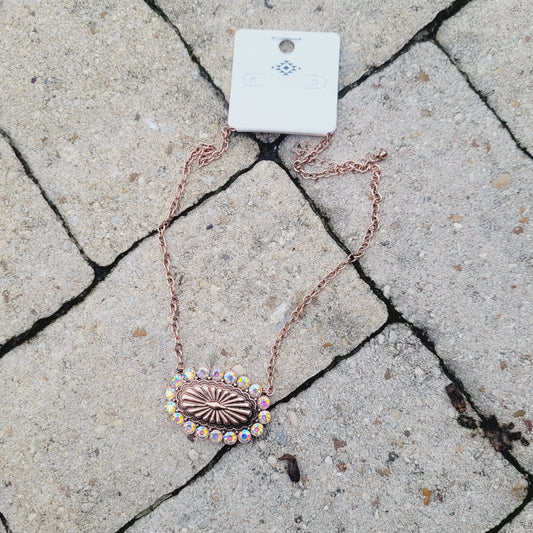 Concho Out Necklace