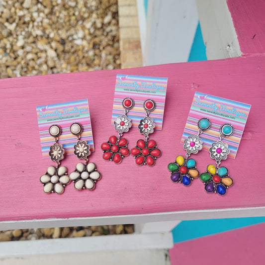 Rodeo Flower Earrings