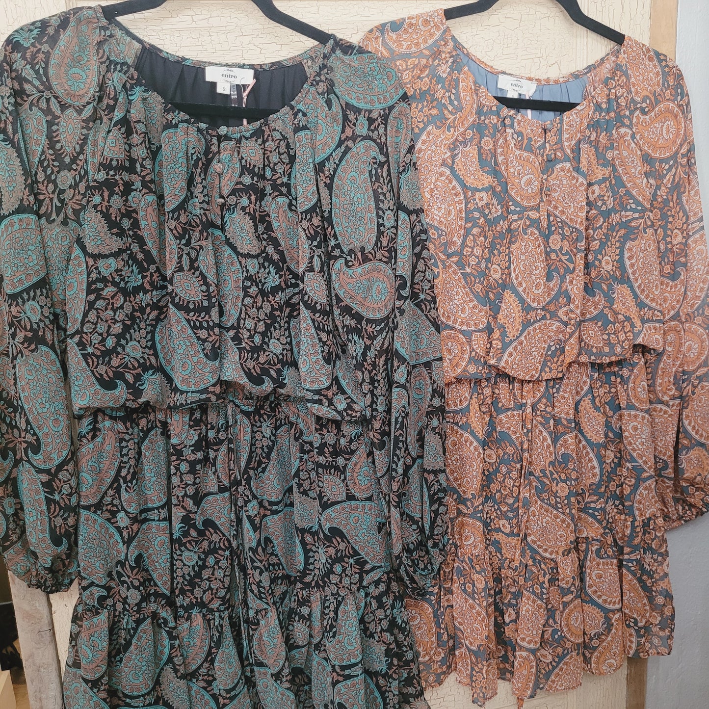 Sweet Autumn Pattern Dress