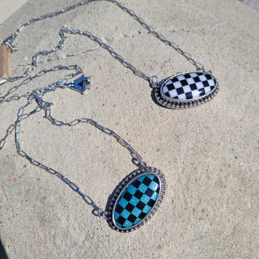 Check Her Out Necklace