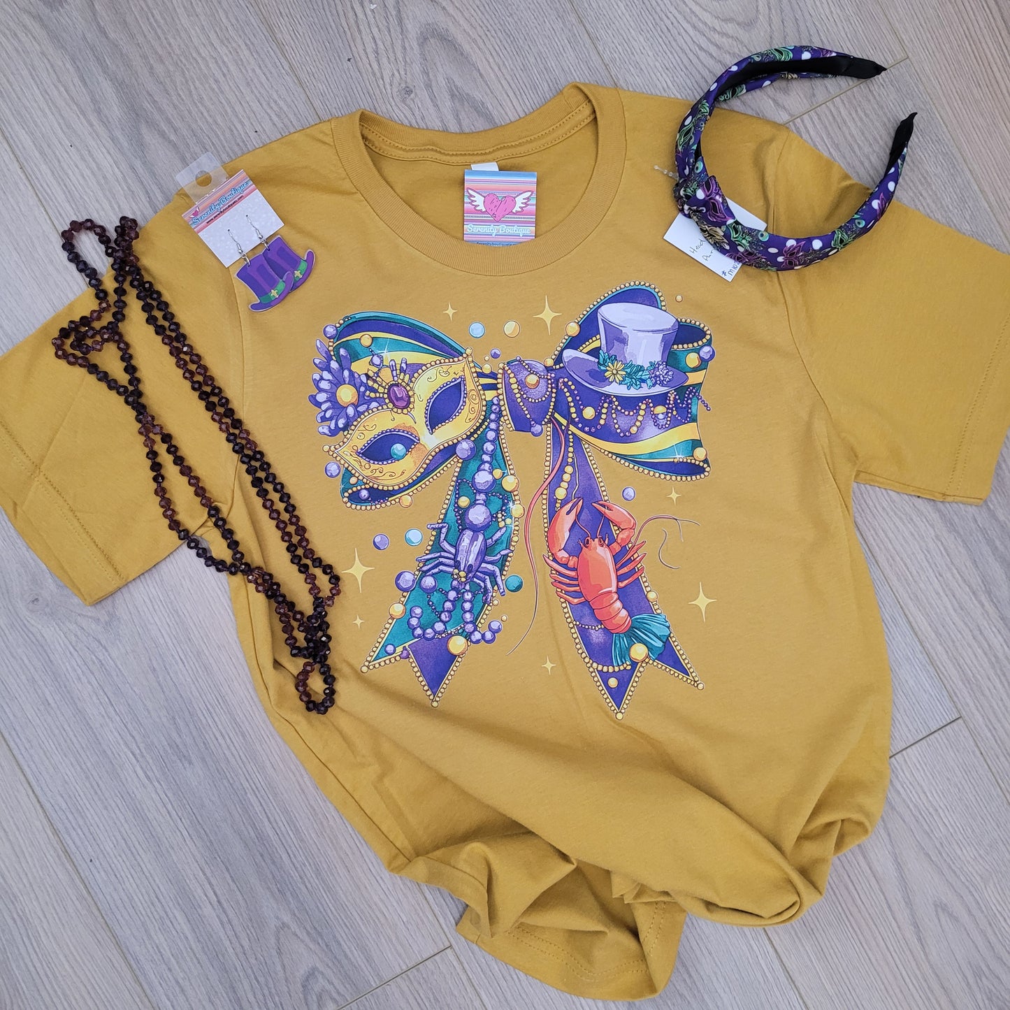 Mardi Bow Tee