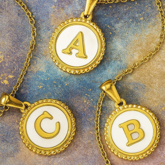 Initial Pendant Necklace
