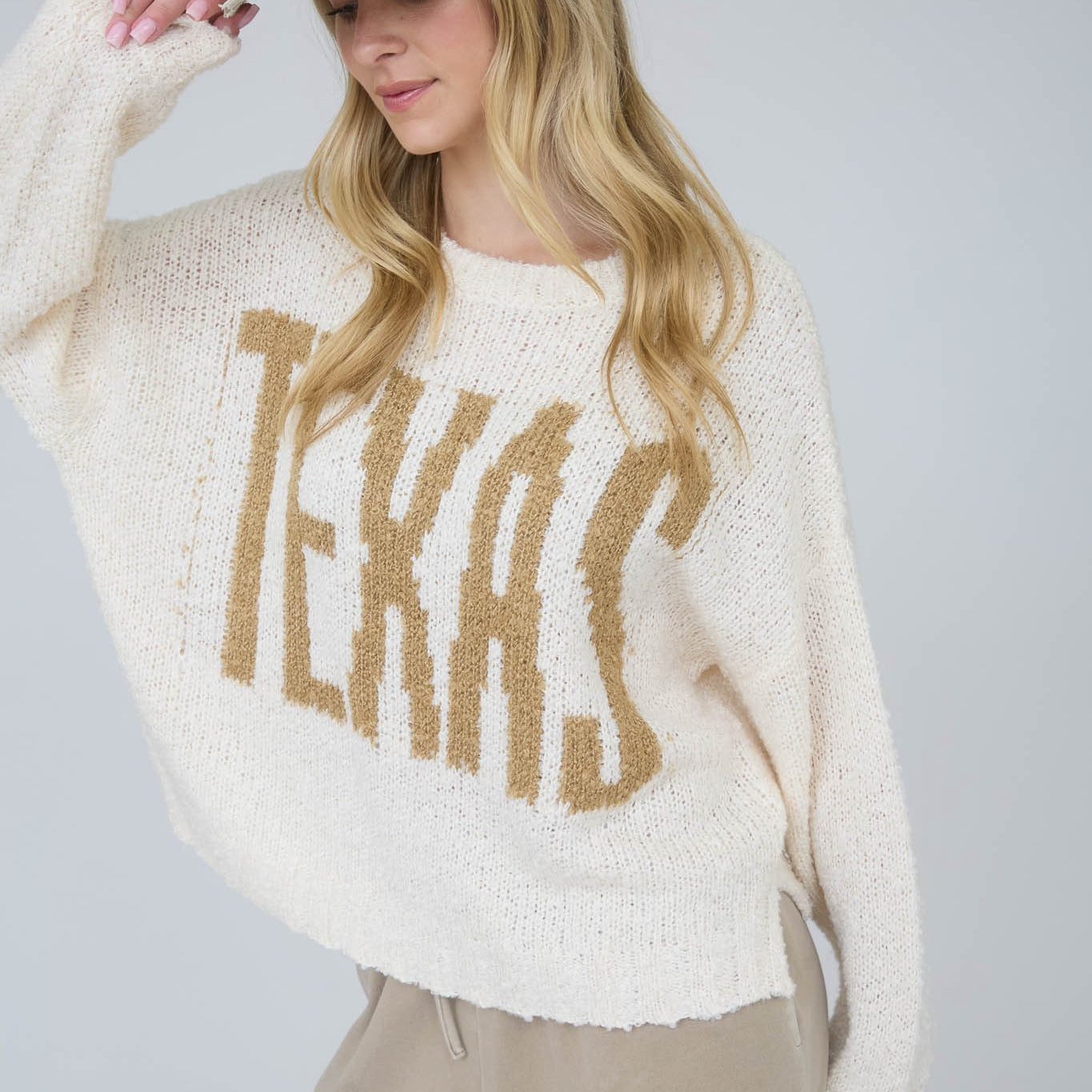 Forever TEXAS Knit Sweater