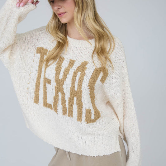 Forever TEXAS Knit Sweater