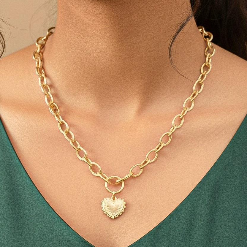 Heart Burst Necklace