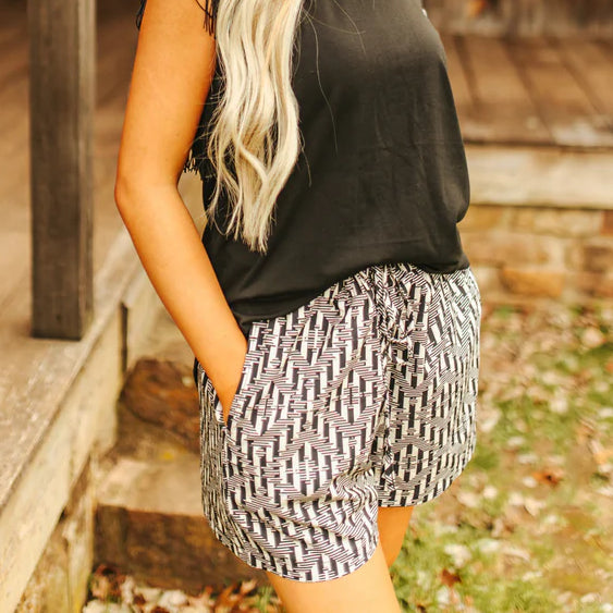 Aztec Illusion Shorts