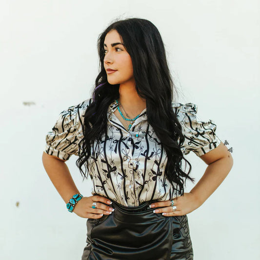 Rustic Ribbons Blouse