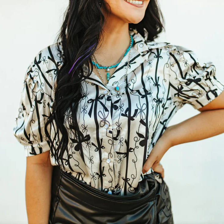 Rustic Ribbons Blouse