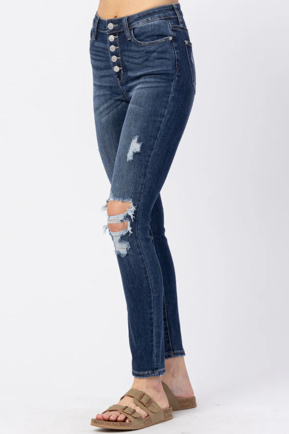 Judy Blue Rebel Skinny Jean