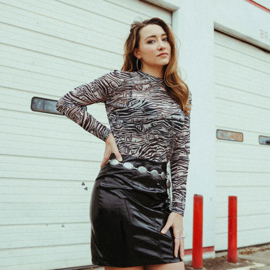 Let's Get Mesh Wild Long Sleeve