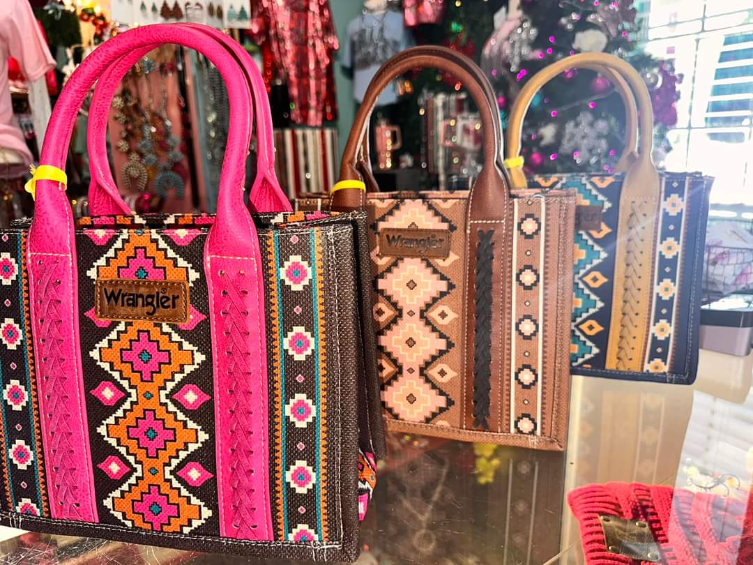 Wrangler Allover Aztec Tote