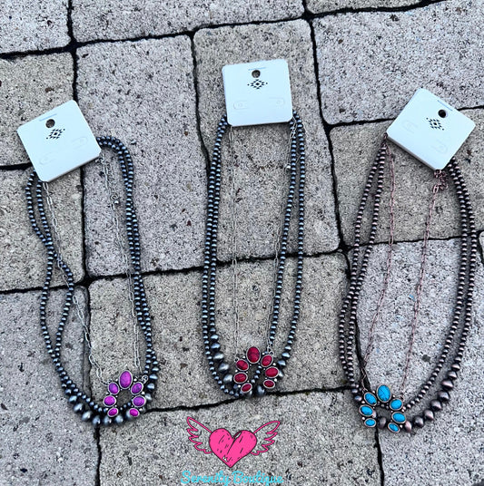 Layered In Country Necklace