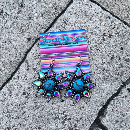 Starburst earrings