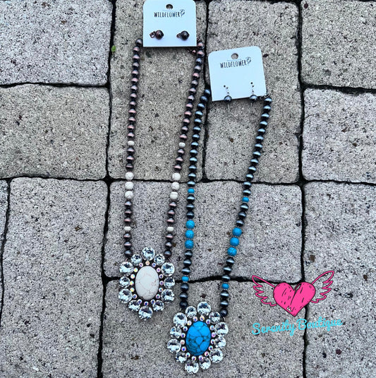 Not Your Grandmas Floral Necklace