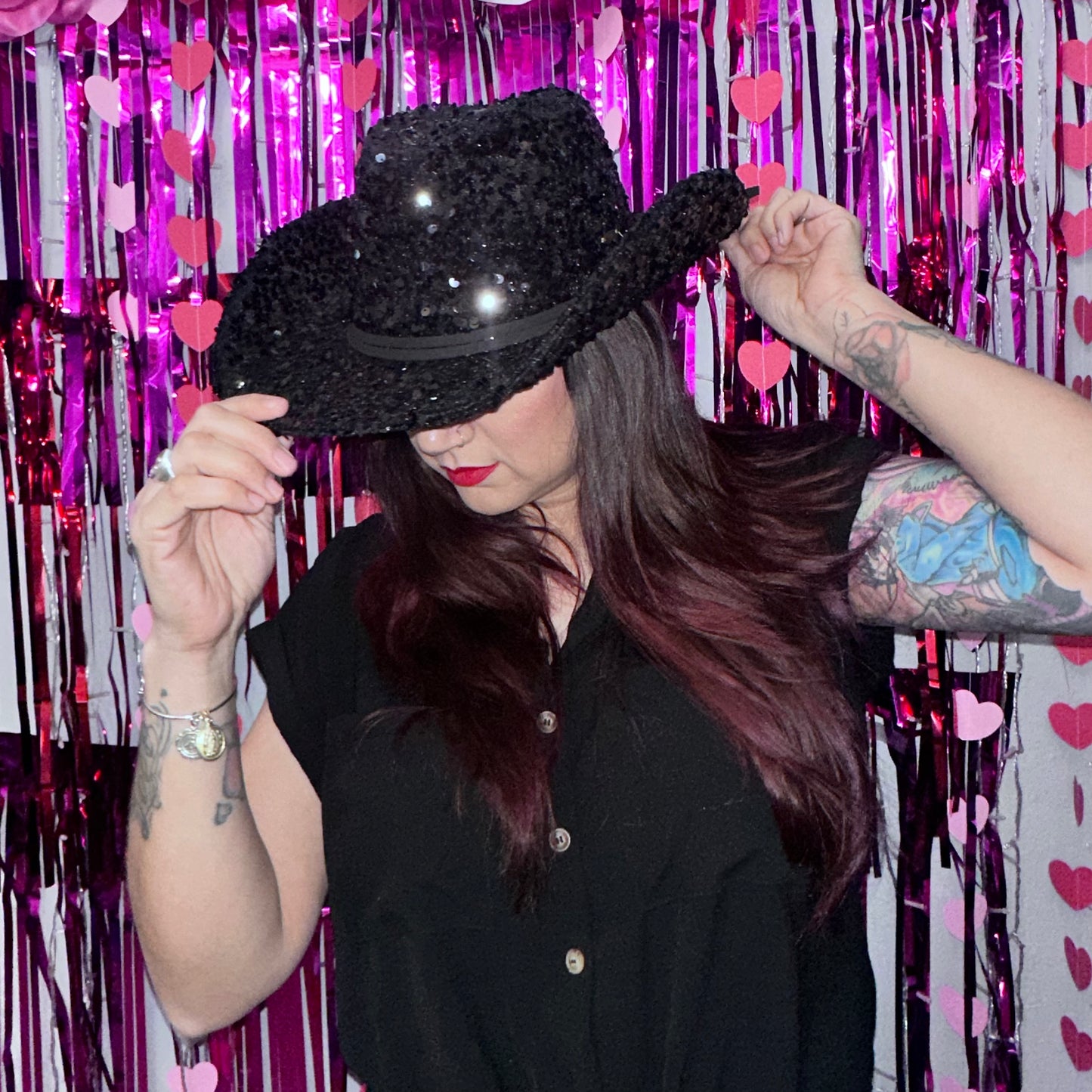 Sequin Sass Cowboy CC Hat