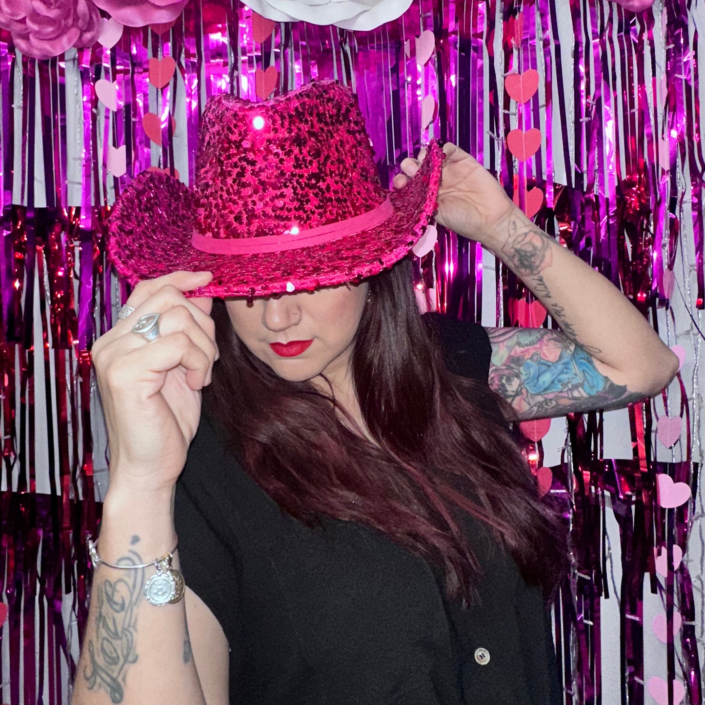 Sequin Sass Cowboy CC Hat