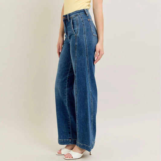 Judy Blue On Balance Wide Leg Trouser Jean