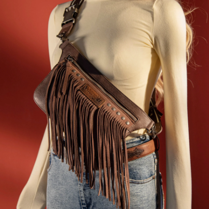 Wrangler Fringe Fanny Pack