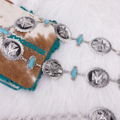 Thunderbird Turquoise Belt