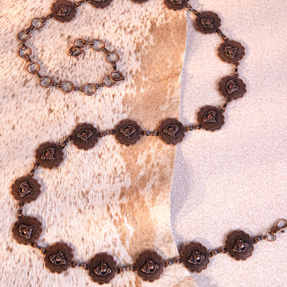 Horse Girl Mini Concho Link belt
