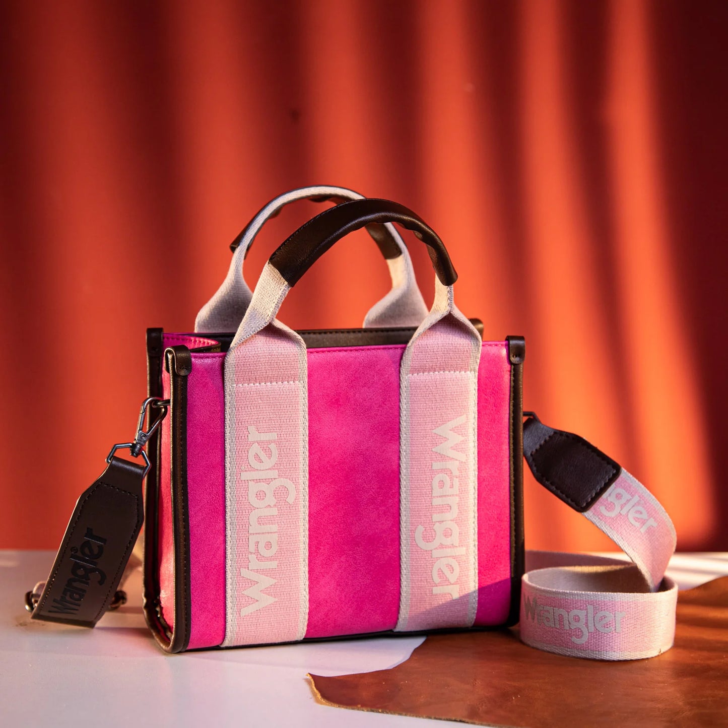 Wrangler Color Block Small Tote