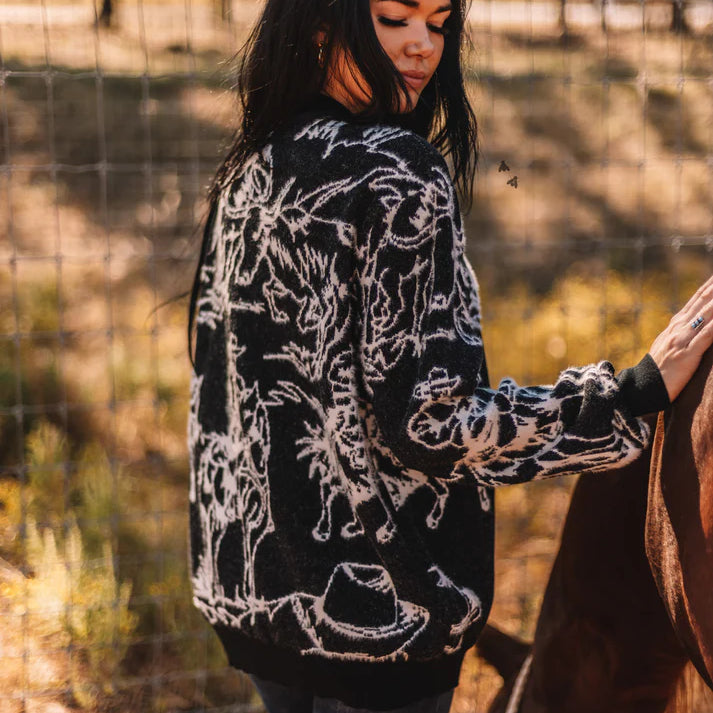 Rodeo Fuzz Cardigan