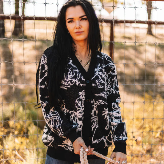 Rodeo Fuzz Cardigan
