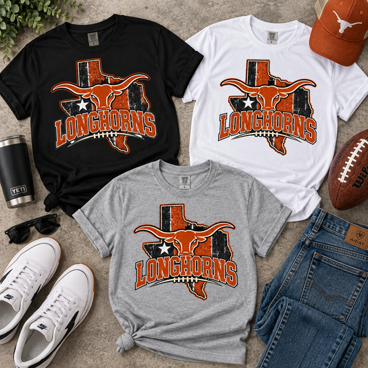 Texas Universities Vintage Tee *PREORDER*