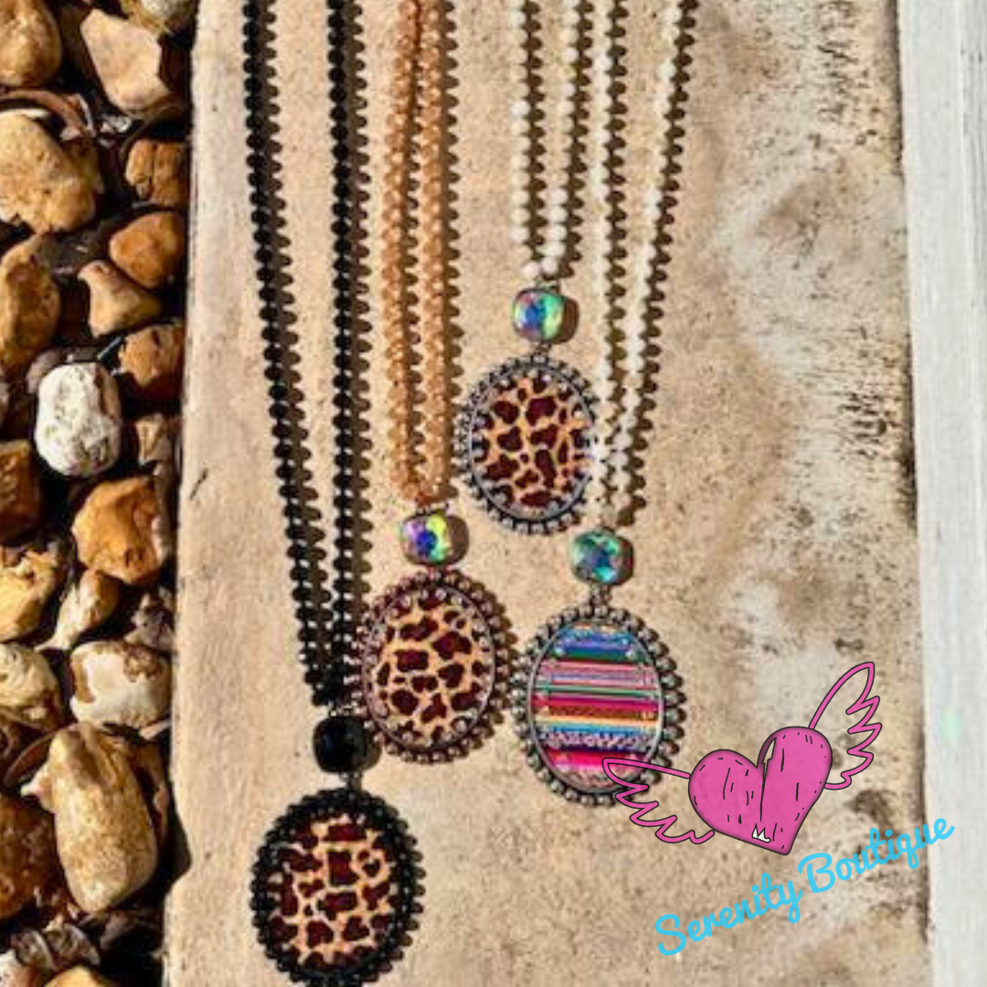 Glitzy Beaded Necklace