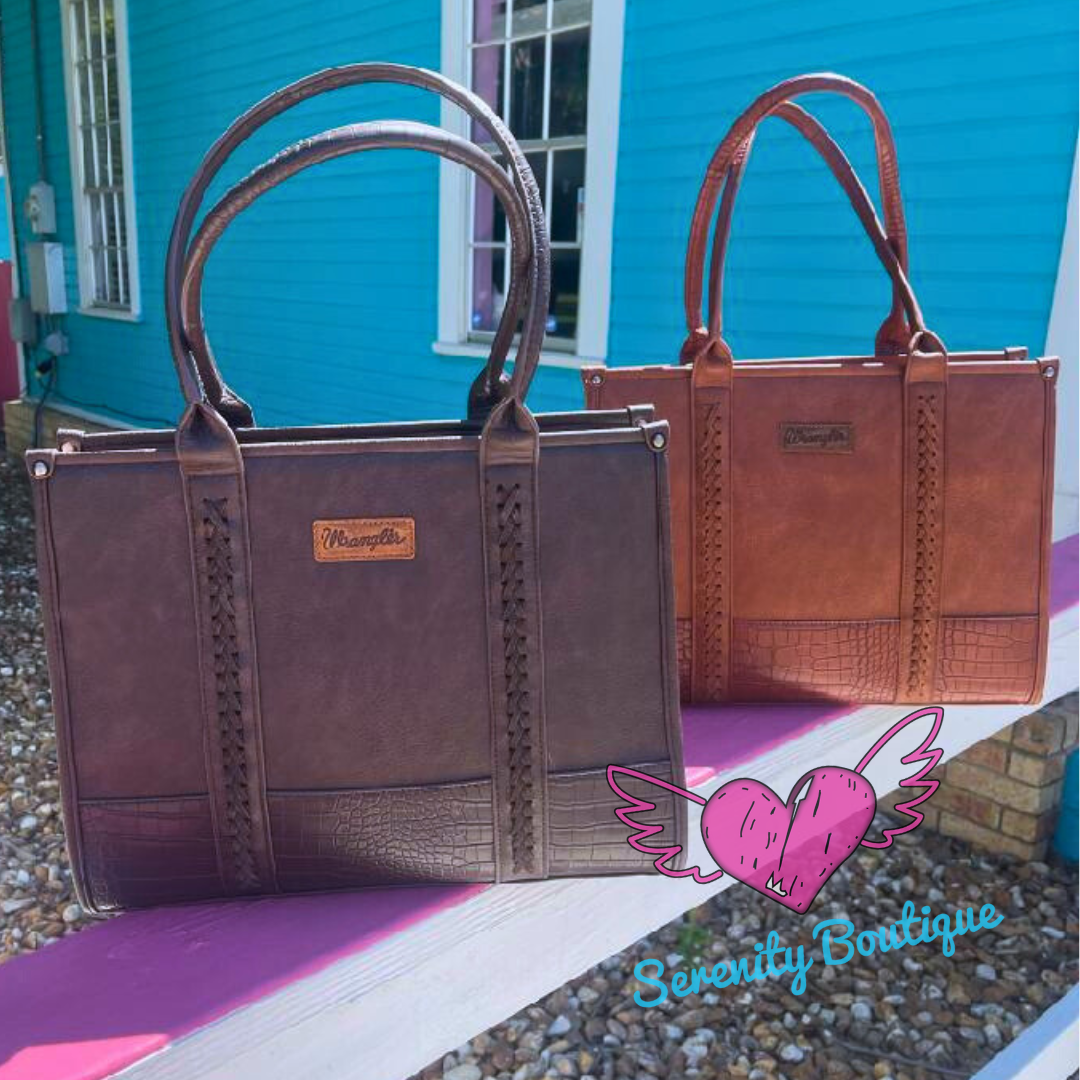 Wrangler Croc Wide Tote