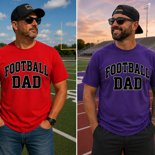 Football Dad Tee (Custom Order)