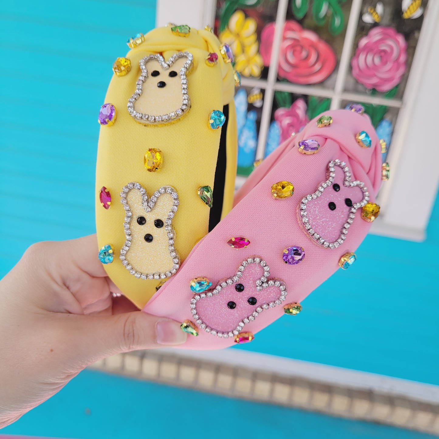 Rhinestone Peep Headband
