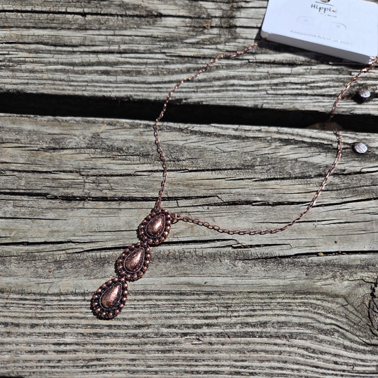 My Bronze Tears Necklace