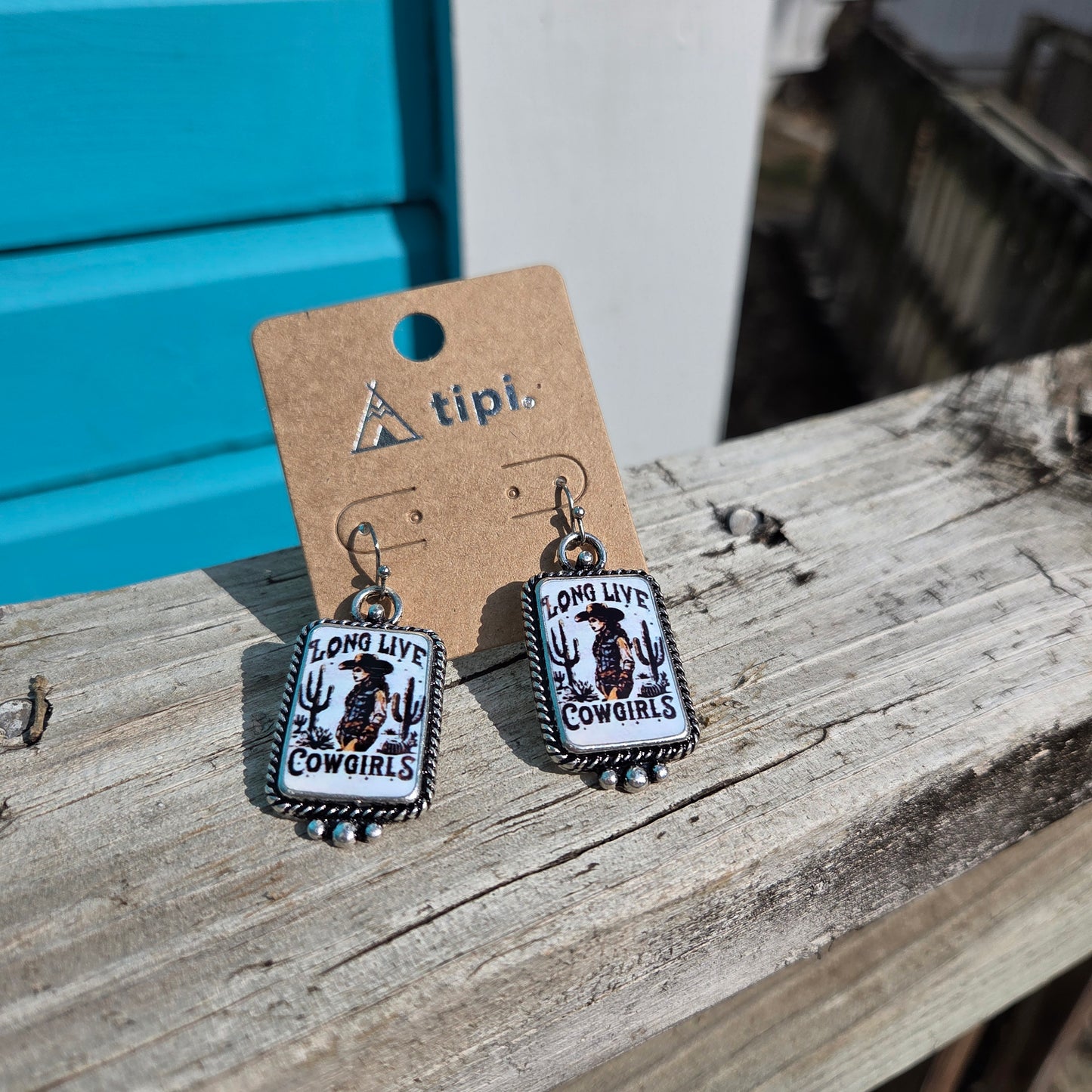 Long Live Cowgirls Earrings