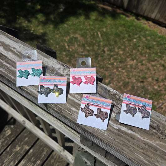 Texas Rhinestone Studs